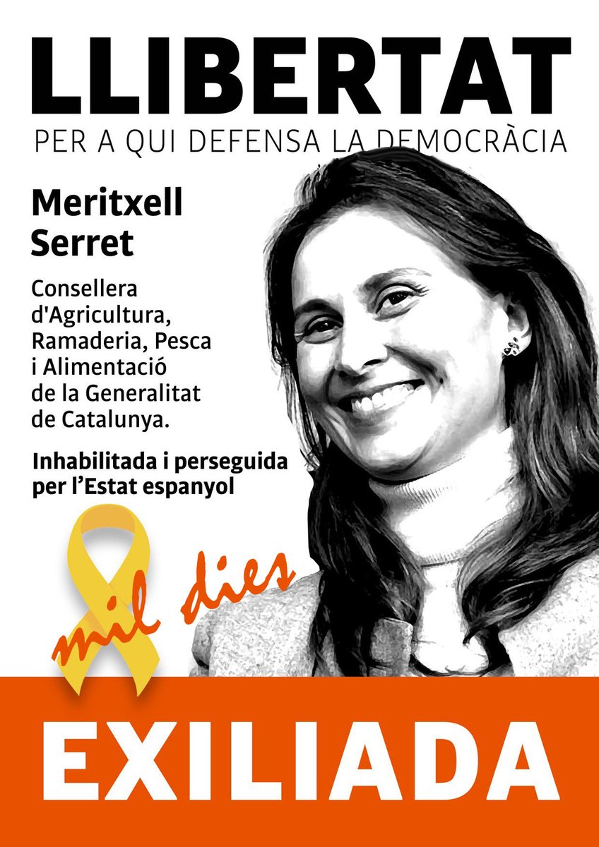 Exili2017's tweet photo. 1000 dies sense tu, 1000 dies amb tu @MeritxellSerret !!!
#LlibertatPresosPoliticsiexiliats #Usvolemacasa #freeserret #FreeThemAll @ACDretsCivils @jordicalvis @VivianaIdem @AncVallfogona @ErcNoguera @ERC_dones @Eliaek @FreeSerret @txell_rossello https://t.co/0k19NZuRdC