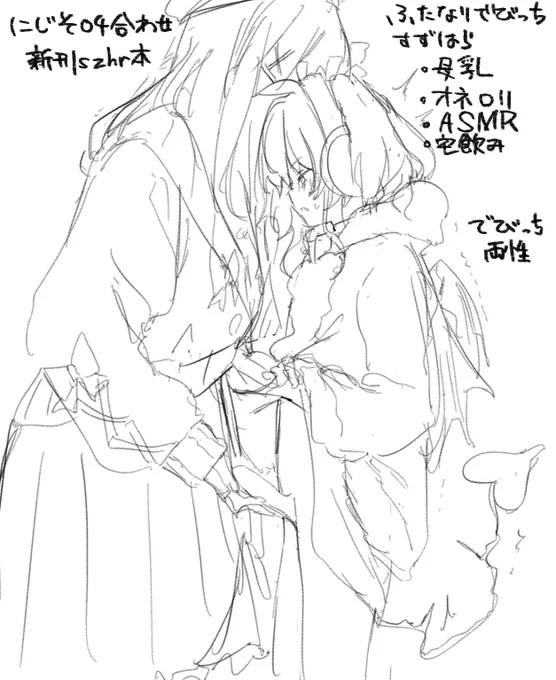 配信で一緒に考えてくださった方々ありがとうございました!
にじそ合わせで新刊だせるよう頑張りますっ💪 