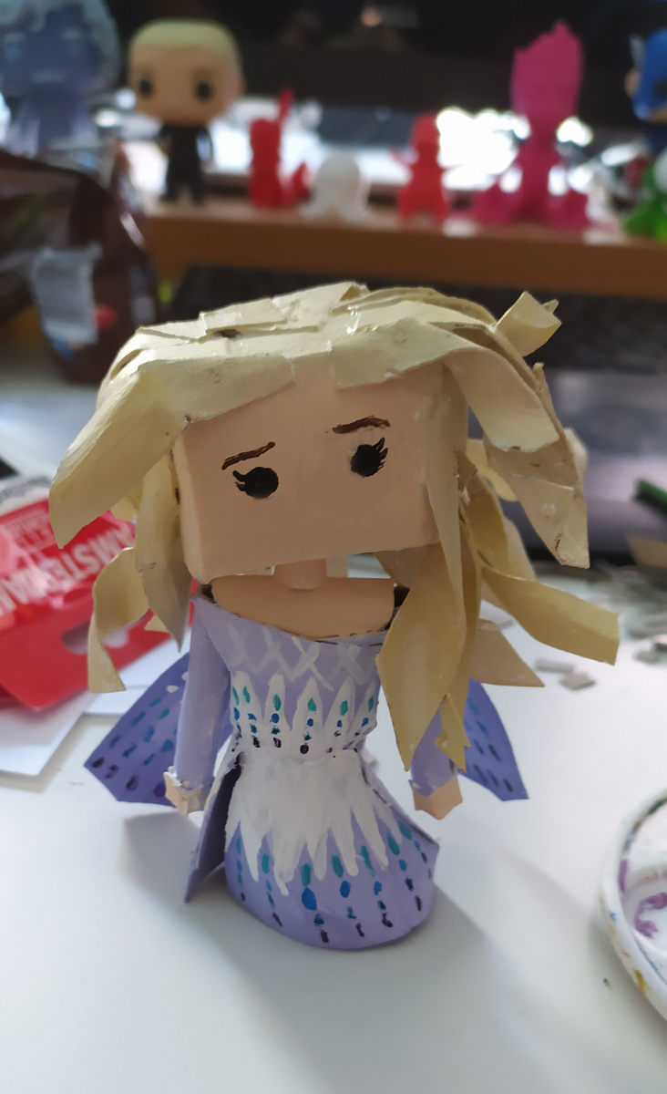 slynahi's tweet photo. Funko Pop de Elsa version tubito #EE28 #EE28Revival https://t.co/d0z8VYuKJu