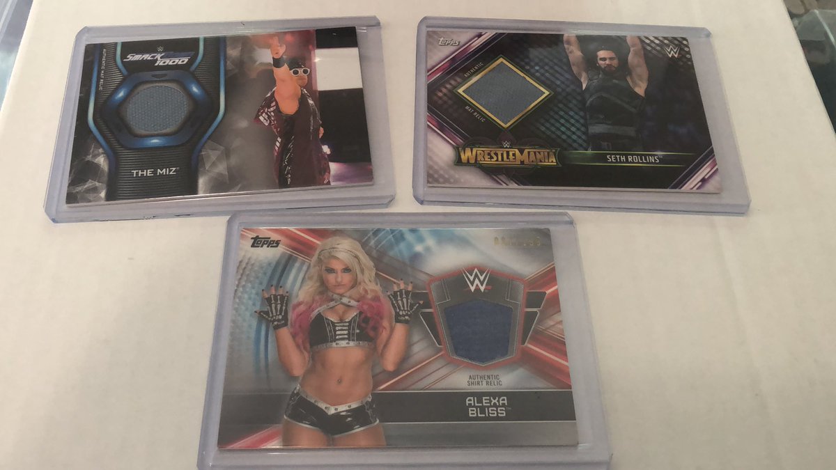 Nice mail day additions to the WWE collection. Thanks @icyhypa