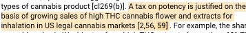 Is this a valid citation? My paper demonstrates rising high-THC sales but no justification for a THC tax. Further, is there some process or tradition in place for cited authors to ensure their work is being cited accurately?