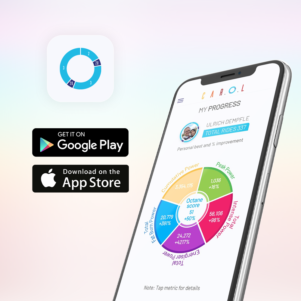thecarolbike's tweet photo. Did you know our ride data is cloud based so you can check your progress anytime or any place and never skip a beat? Download the CAR.O.L app today and access to your data at your finger tips.#carolfit #thecarolbike #googleplay #appstore https://t.co/i2YutEIV6k