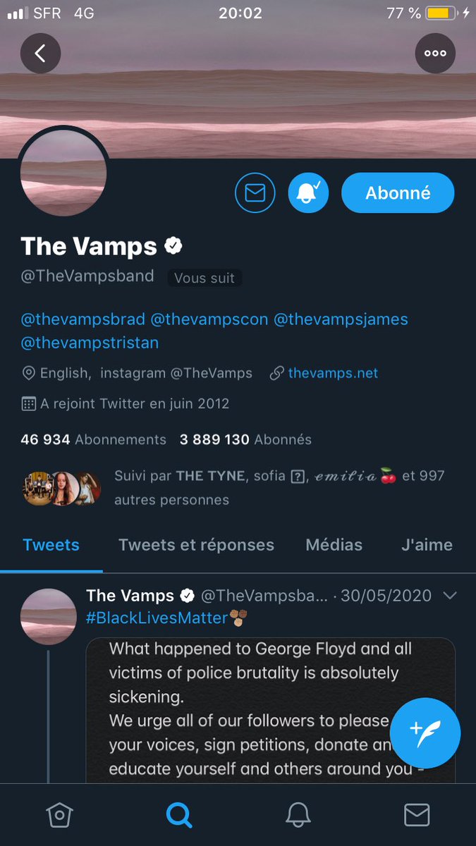 JadleyUpdates's tweet photo. The Vamps have changed the layout of their main account, as well as their personal one! 

The new era is coming! 

#TV5ISCOMING https://t.co/S4kkyrARAz