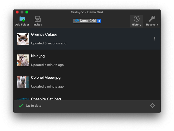 GridsyncApp tweet picture