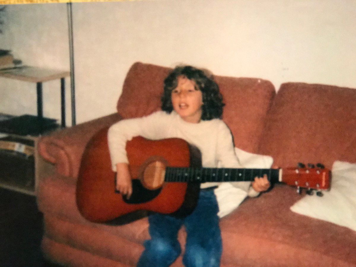 I started playing guitar and piano at a young age. 
You could say I've got music in my veins. 
While the hair has changed... my passion for music has just gotten stronger.  #Stav