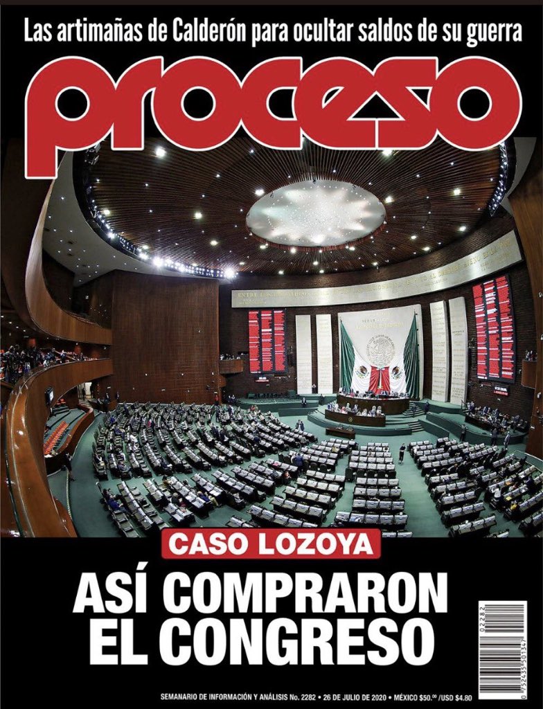 jrisco's tweet photo. Proceso 

“Así compraron el Congreso” https://t.co/xWTVjuJ1hB
