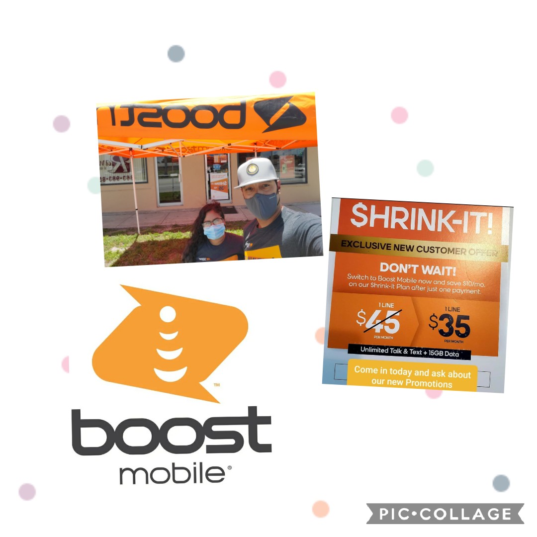 #BoostMobile #ShrinkIt Pay less over time!! Switch to Boost and $ave some money. Boost Mobile located at 530 Sugarland Rd in Clewiston is giving away free accessories when you activate a new line today!! <a href="/ClewistonW/">Clewiston Wireless</a>