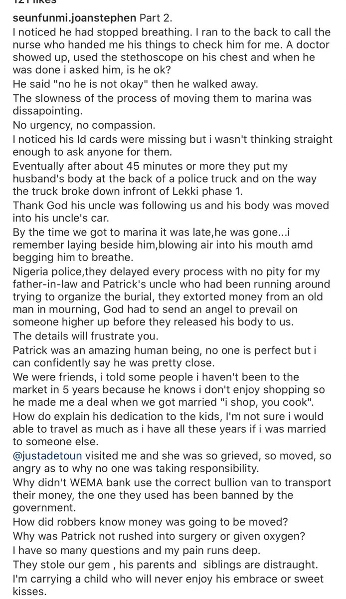 I really really really really HATE Nigeria. Like with everything in me. This story just cemented it for me. I’m just speechless. How is this fair? How is this a country FFS?!