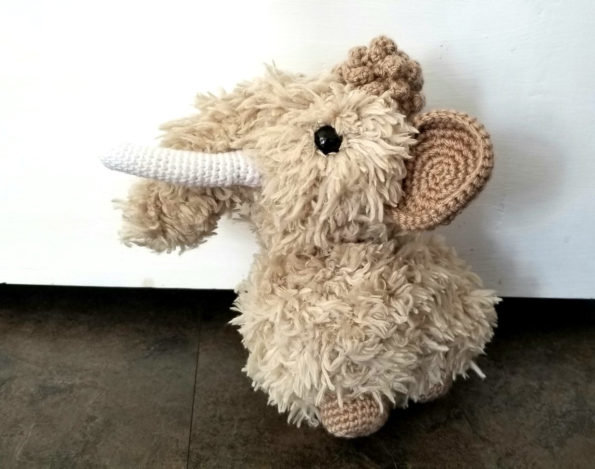 sonicsymphony's tweet image. My submission for last week&apos;s #RTMPArtChallenge, a woolly mammoth!