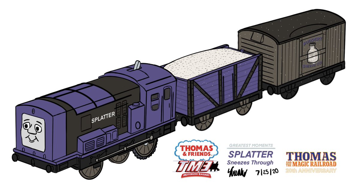 trackmaster splatter and dodge
