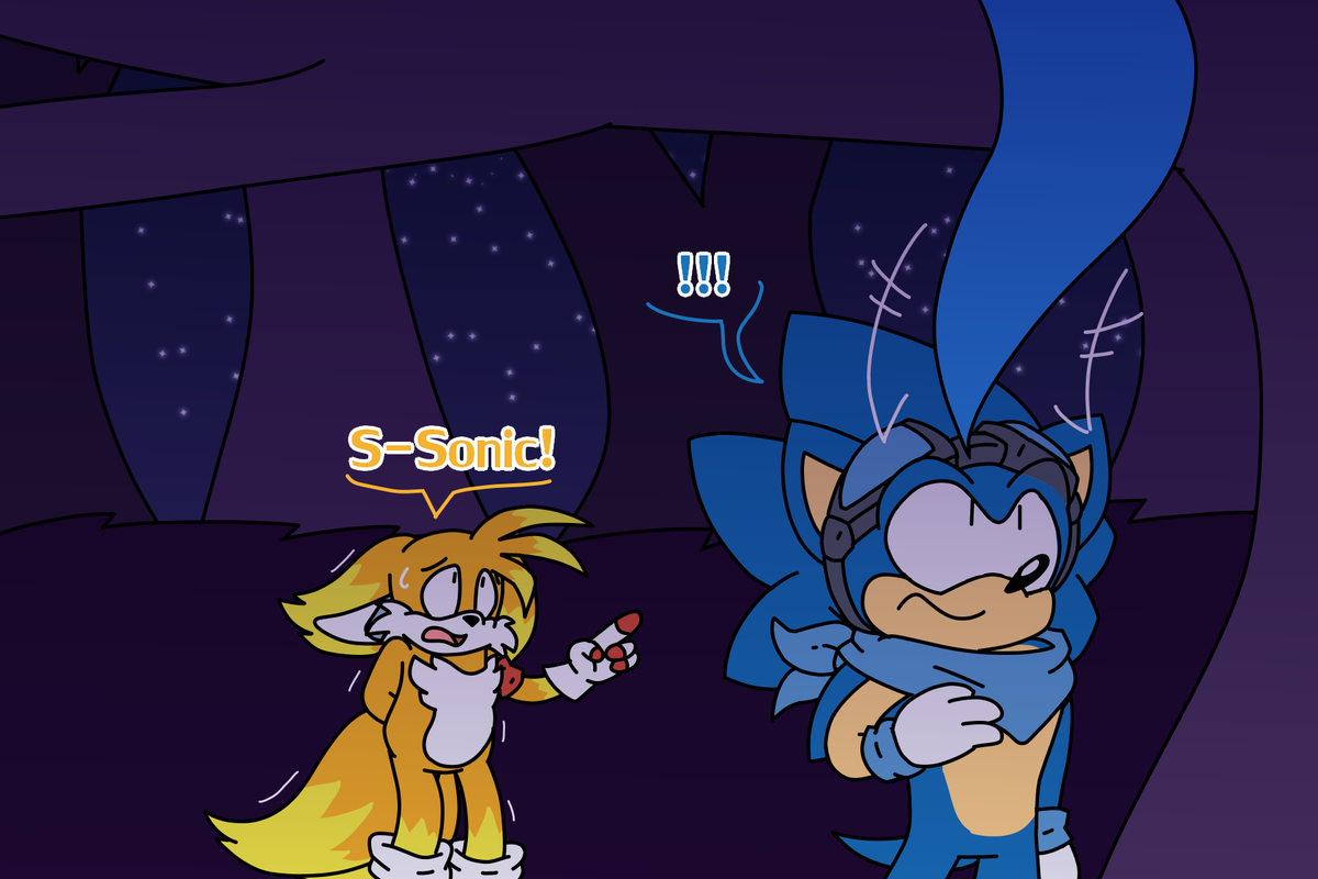 FNF_Funkinverse's tweet photo. The story continues.

[STILL OPEN FOR QUESTIONS!]

#SonicTheHedgehog #sonicfanart #sonicau #ask #asksopen #ArtistOnTwitter https://t.co/JoCz0SUvzh
