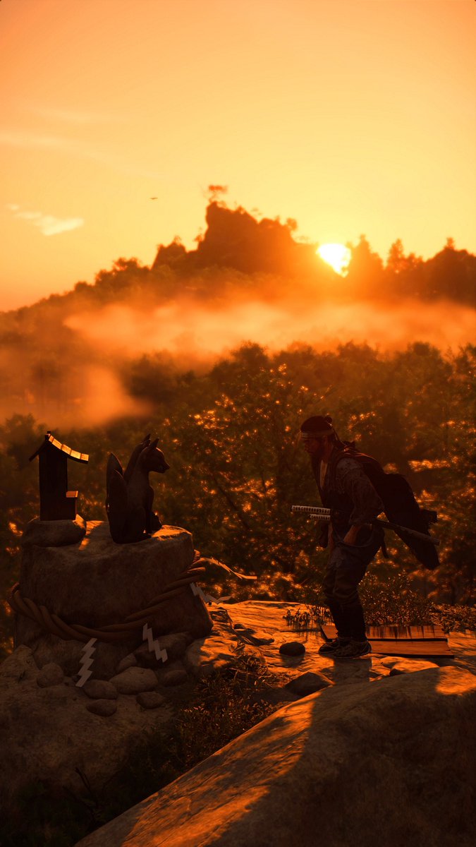 Law067's tweet photo. Bon ben du coup thread photo de #GhostOfTsushima https://t.co/yLpY9SSxFo