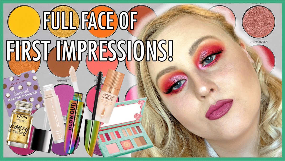 MeggElizabethh's tweet photo. Full face of first impressions video is now up! https://t.co/lJzNH5Wd3S https://t.co/iMHTIA3sXK