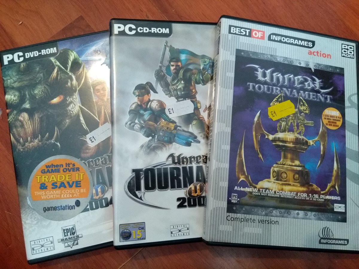ScottEsplin's tweet photo. Looking forward to some #retro #nostalgia
#unrealtournament 
#ut2003 
#ut2004 
#Epic https://t.co/Cuudi0S3kY