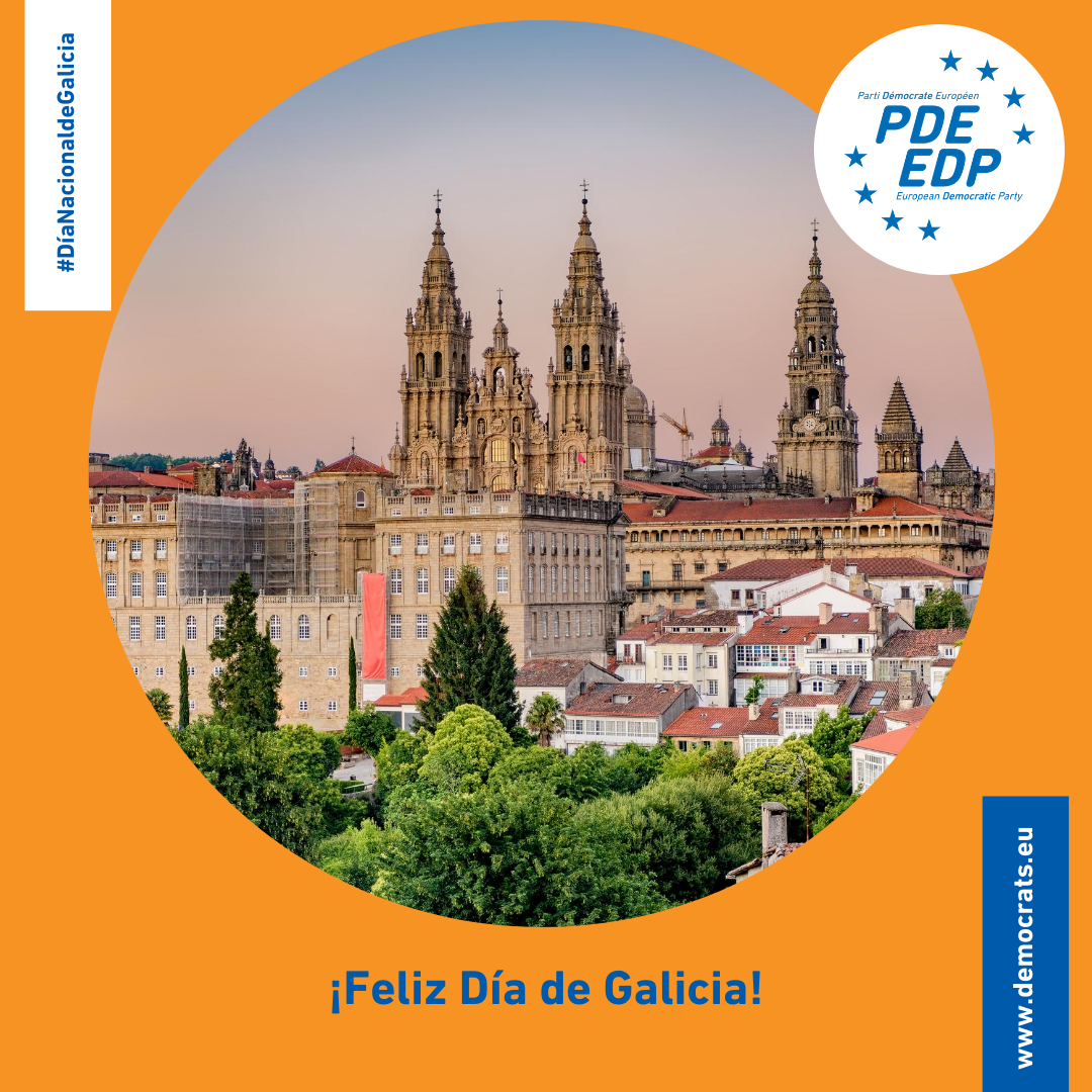 democrats_eu's tweet photo. Happy National Day to our members and friends in Galicia, @Compromiso_gal!   

Bo #DíaNacionaldeGalicia aos nosos membros e amigos de Galicia de @compromiso_gal
 
#EuropeanDemocrats #DiadaPatriaGalega https://t.co/HjubjB64bF