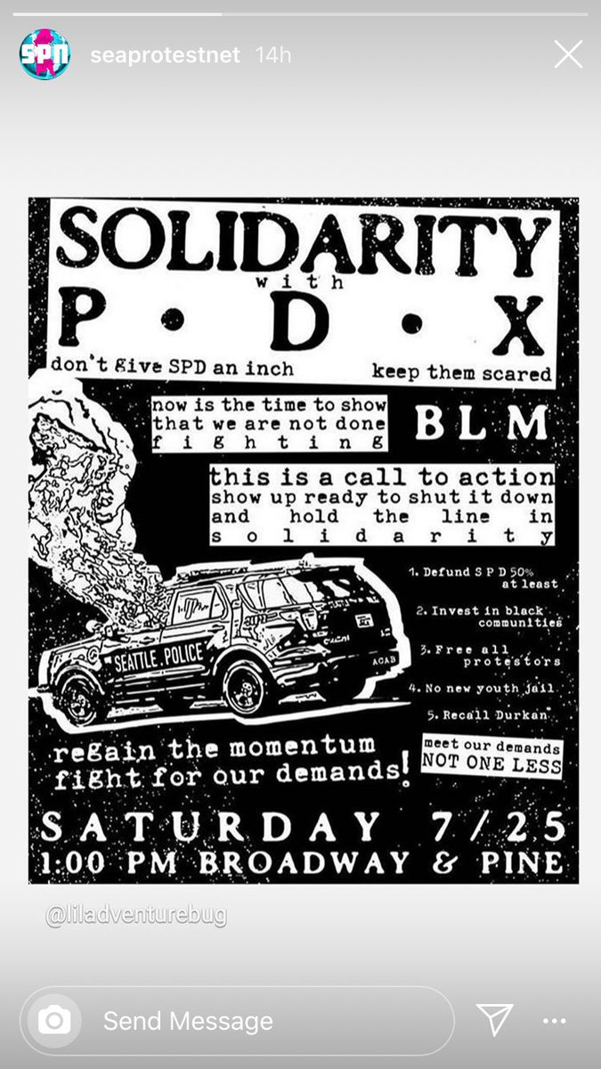 CarriePottah's tweet photo. My body is too fucked up to go to this thing, but if any of you Seattleites didn't know about this, it is a thing and they need numbers.

If you go, please be prepared for bullshit. Watch out for each other and be safe. https://t.co/uOwxjap8lF