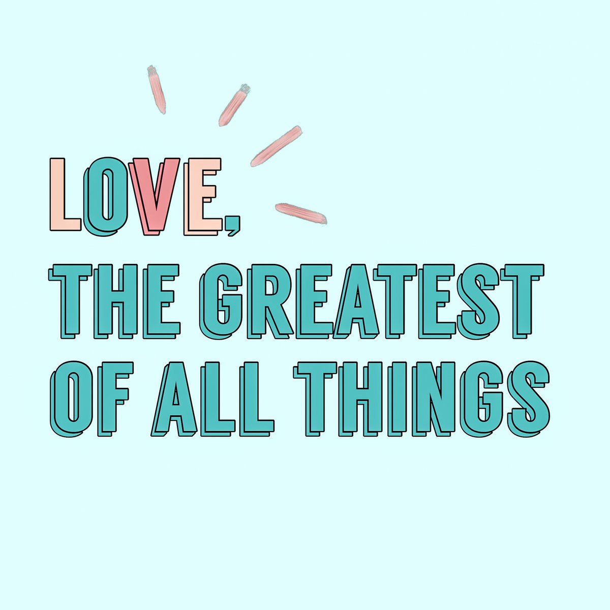 “𝘓𝘖𝘝𝘌, 𝘛𝘏𝘌 𝘎𝘙𝘌𝘈𝘛𝘌𝘚𝘛 𝘖𝘍 𝘈𝘓𝘓 𝘛𝘏𝘐𝘕𝘎𝘚” The last of our 9 𝕂𝕖𝕪 𝕍𝕒𝕝𝕦𝕖𝕤 in our #CREED series is 𝐋𝐨𝐯𝐞 💗 Read more about how we show #ZETALOVE on our Instagram or Facebook!!