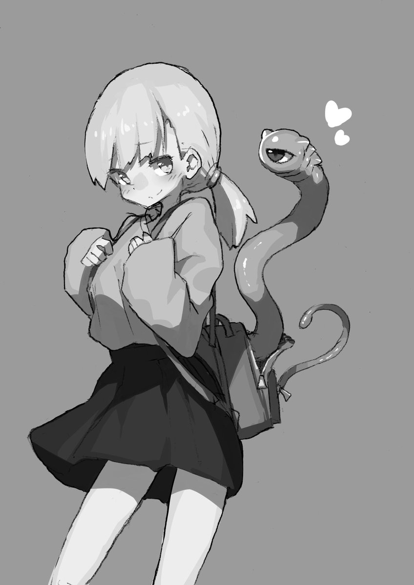茨木童子(Fate) 「#絵をモノクロにするとかっこいい 」|フクッチ🎨のイラスト