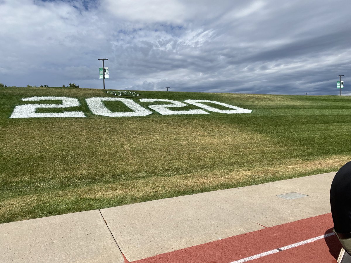Outstanding ceremony this morning at Niwot HS to celebrate the class of 2020!! Student speeches were inspiring and gives you confidence that this generation will solve problems that my generation could not...