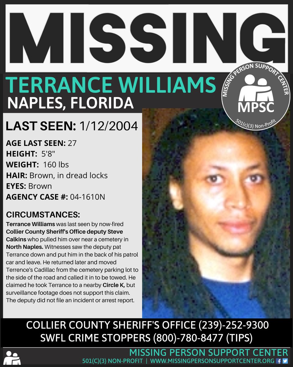 mpsupportcenter's tweet photo. •••MISSING IN FLORIDA•••
TERRANCE WILLIAMS &amp; 
FELIPE SANTOS- Naples, FL        https://t.co/QgWCcPXrRL #Missing #MissingPerson #Florida #Naples #Collier #EveryOneCounts @CollierSheriff https://t.co/pLRAUQWiEY