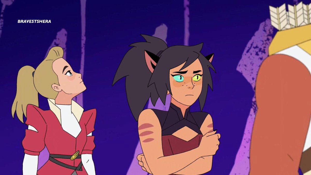 bravestshera's tweet photo. Edits of Catra with her future hairstyle Part 1 #shera #SheraandthePrincessesofPower #catra #spop #spopedit #sheraedit https://t.co/8I1QApDbZm