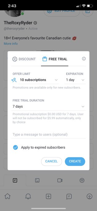 Next 10 subscribers are freeeeee don&rsquo;t miss out!  https://t.co/DnCRMBhxiG https://t.co/U9zv7OKmg2
