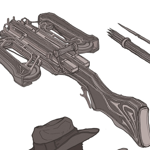IllustrationHb's tweet photo. Because every crime boss needs a good weapon to carry...
Will be retweeting some older posts soon for newer followers.
#sketch #sketchbook #inprocess #workinprogress #digital #digitalart #digitalsketch #crossbow #design #conceptweapon #art #creative #creativity #doodle https://t.co/TLLtGKr8rC