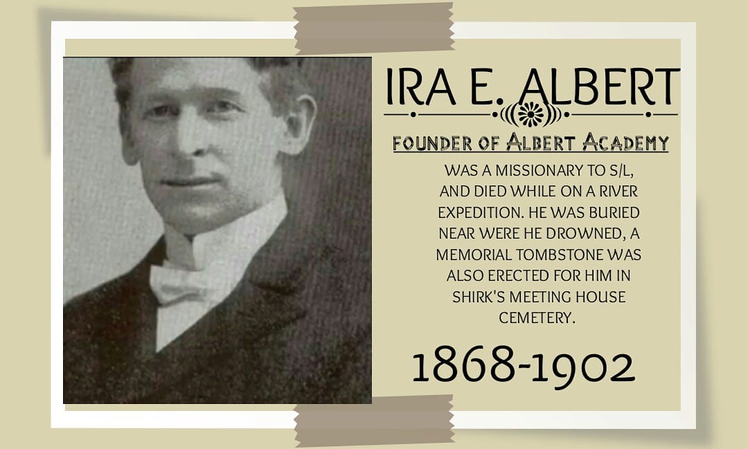 Founder of Albert Academy school.
1868-1902