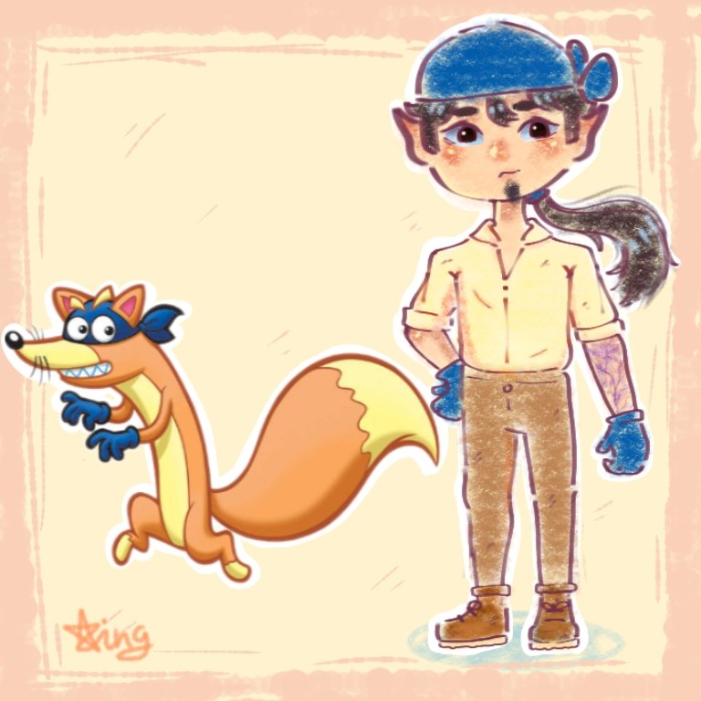 Xxhuiee's tweet photo. The vengolor brothers reminded me of a certain cartoon ๐ค
#jrwifanart #jrwishow #sylnan #braad #DoraTheExplorer https://t.co/D1XFqVPmZp