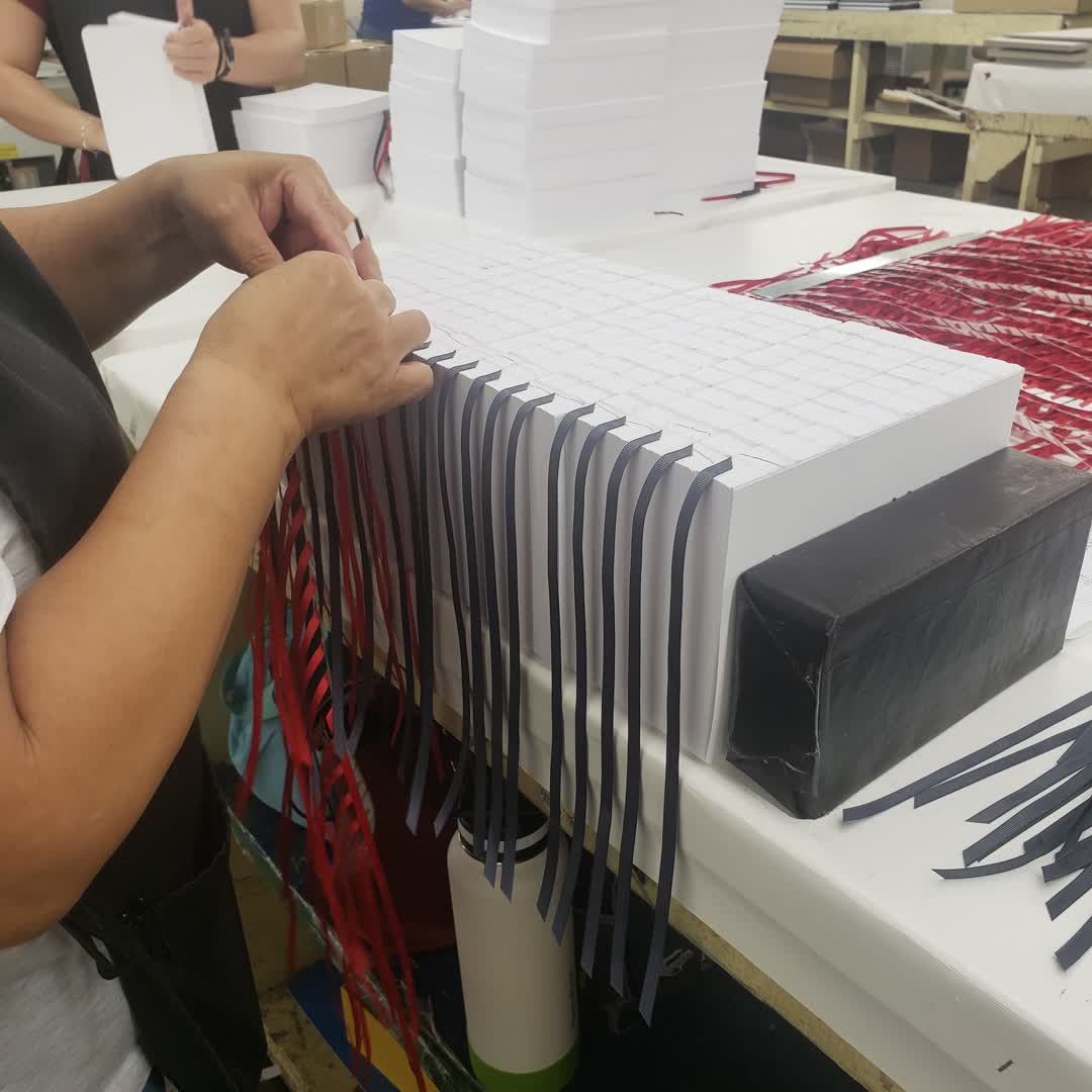 rosbookbinding's tweet image. All the ribbon!