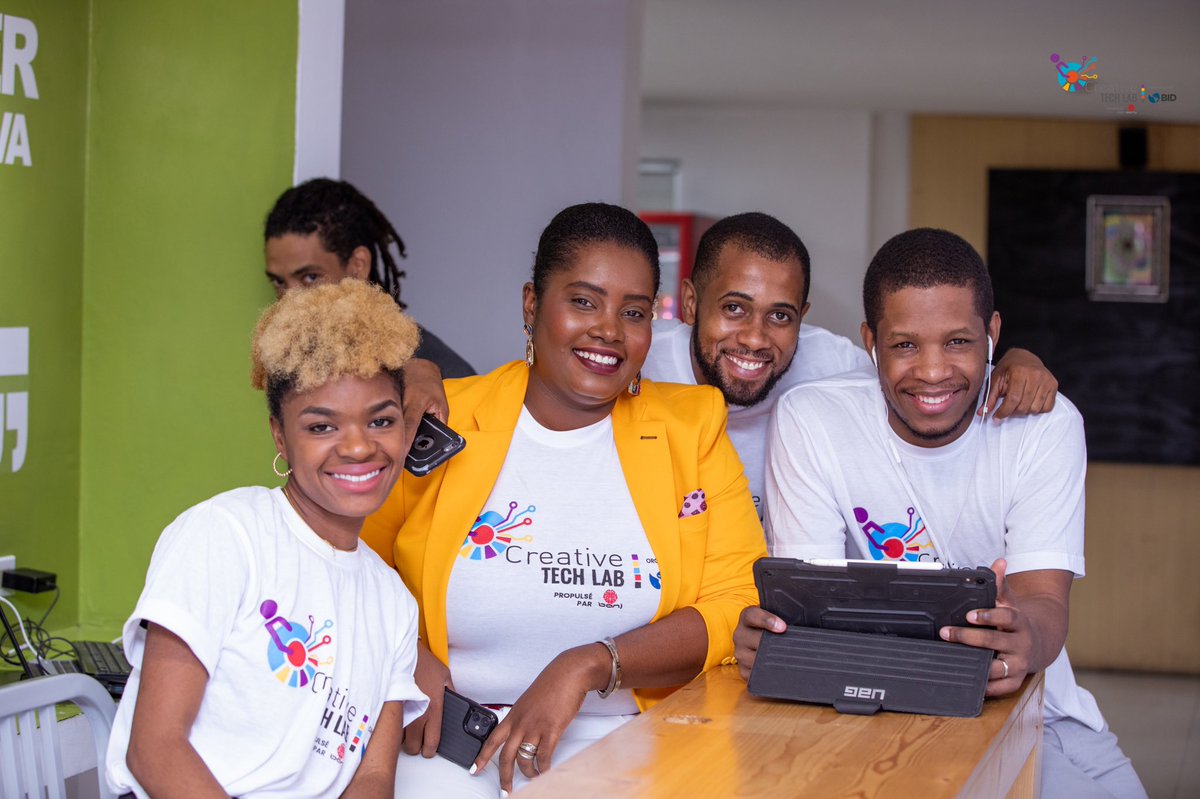 marcalainb's tweet photo. Yesterday, @banjHT hosted the closing ceremony of the #CreativeTechLabHaiti organized by @the_IDB. The pictures are absolutely beautiful 🌟🇭🇹
Congrats again to Autodidacte, Spektak, Tololo Network and VILAJ!
Welcome to the Banj Labs Accelerator! More at: https://t.co/3zYWZntawv https://t.co/86gr2UKqsq