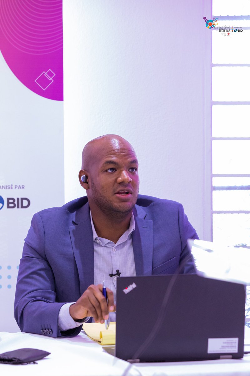 marcalainb's tweet photo. Yesterday, @banjHT hosted the closing ceremony of the #CreativeTechLabHaiti organized by @the_IDB. The pictures are absolutely beautiful 🌟🇭🇹
Congrats again to Autodidacte, Spektak, Tololo Network and VILAJ!
Welcome to the Banj Labs Accelerator! More at: https://t.co/3zYWZntawv https://t.co/86gr2UKqsq