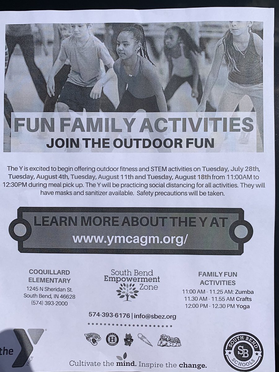 Passing out flyers today with <a href="/Coach_kooo43/">Tyler Rouse</a> and @mrjones_CIA for the <a href="/sbezone/">SBEZ to SBCSC</a>! Come out and join the fun family activities!!