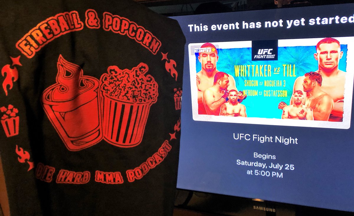 GeorgeS8o's tweet photo. Hey @DieHardMMAPod Got my FAP shirt just in time for Fight Night! So happy to be part of the DieHorde. Let's Go!!! #FAPFight #WeFAPPING https://t.co/wPhim5gy6u