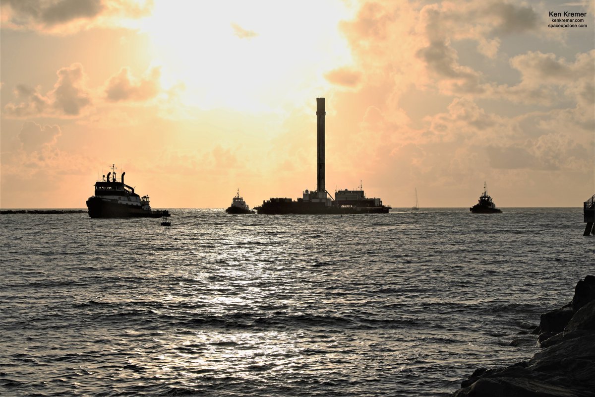 ken_kremer's tweet photo. "2x Recycled #SpaceX Booster from Korean Milsat Launch Triumphant Return #PortCanaveral with #NASAWorm Intact from 1st Human Launch:Photos"- #Falcon9 #JRTI #RocketRecycling #AnasisII @PortCanaveral @jettypark @45thSpaceWing.Read my story/photos: Ken Kremer
https://t.co/1FNQp7BTwC https://t.co/SOSpWP9kdl