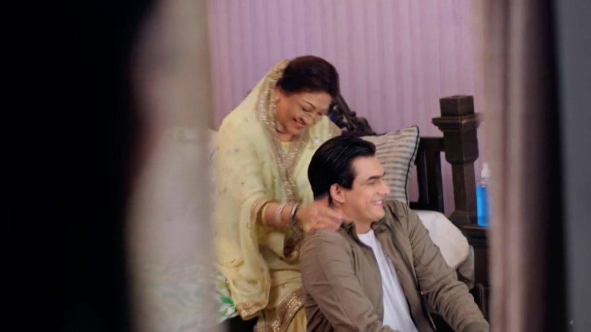 He makes a call to his son who is living far away,And spends time with the ones who are near.He chooses to immerse himself in happiness today,Creating memories for the days when not here.Before the day ends, K spends quality time with each person who is dear to him. #yrkkh
