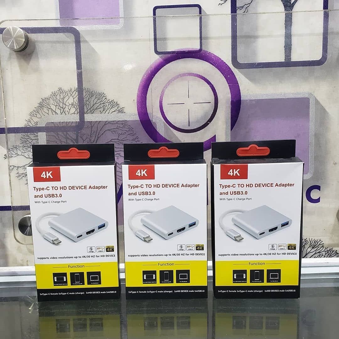gadgetfreakzng's tweet photo. 4k Type C to HD Device Adapter and USB3.0 with Typce c charge Port 4 IN 1 USB Type C Hub with Type C Input, USB Port, HD Device, Power in with Type C at 15,000 ππ₯π₯
(Mac and Windows Compatible)
For more enquiry call or whatsapp 08183820891
#typechub #typecadaptor https://t.co/vsf8H1JGB9