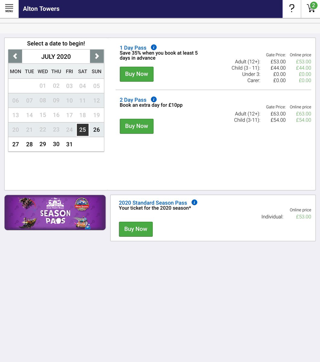 spruce_nigel's tweet photo. @tom_lillie @altontowers I can clearly book for tomorrow but have to wait until the 3rd of August to book with Merlin pass https://t.co/y4RVSEBTrw