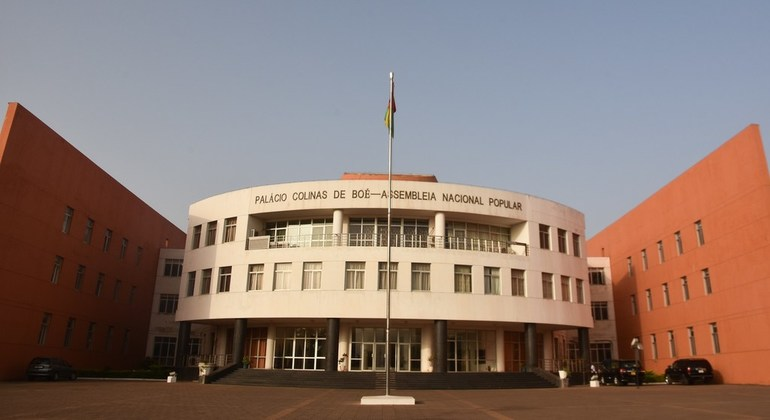 Guinea-Bissau's Palácio Colinas de Boé is fantastic. Love that burnt orange color scheme and the angular tilt to the tower. Not sure I know of anything else quite like that?