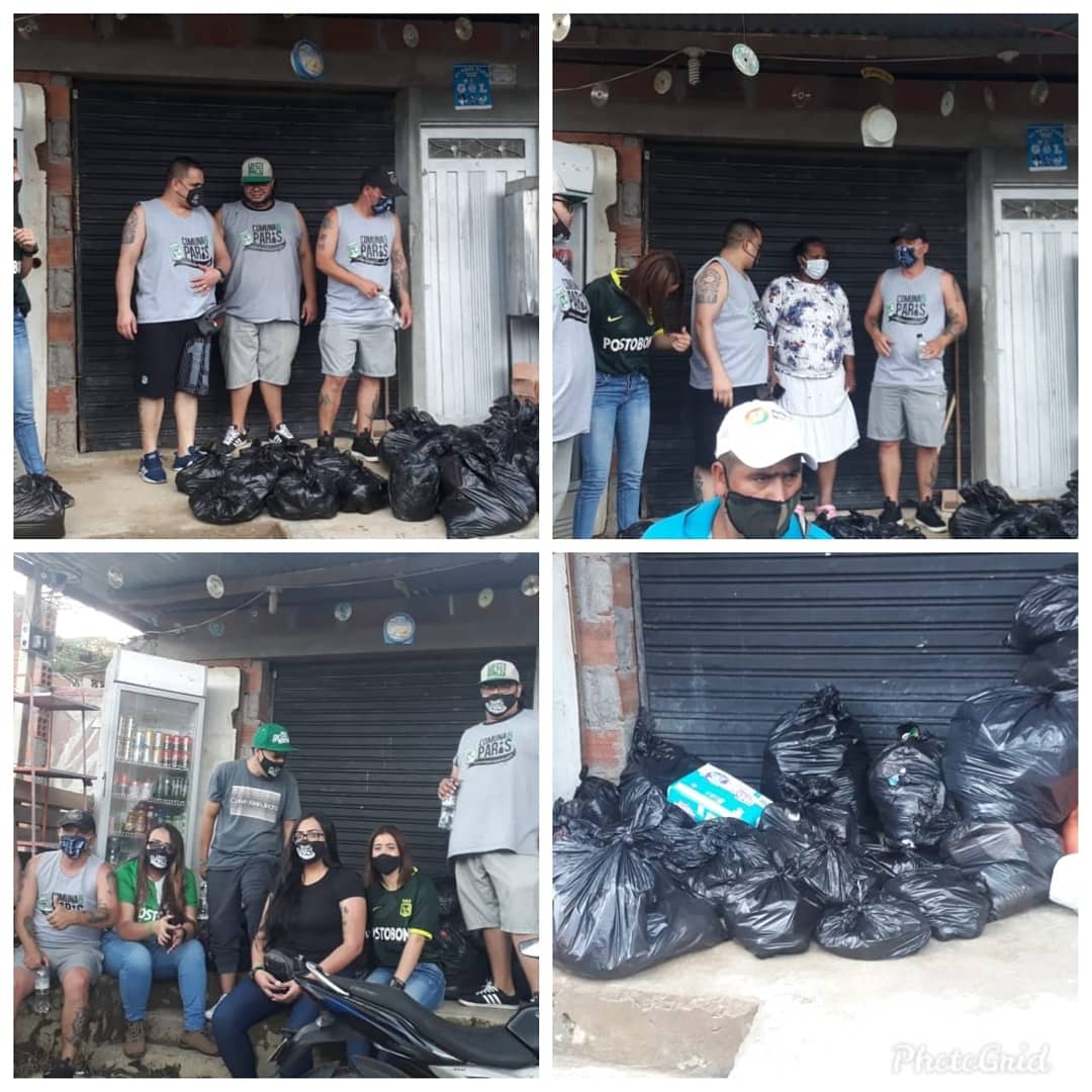 comuna6paris's tweet photo. De nuevo nos hacemos presentes para ayudar a nuestra comunidad 🏡 y decirles que pueden contar con nuestro combo, 🇳🇬 somos Comuna 6 París para servirles a nuestros vecinos. 
También queremos darle las gracias a todas las personas que hicieron parte de esta bonita labor. 🤝🏻🙏🏻 https://t.co/fle2fWw9AD