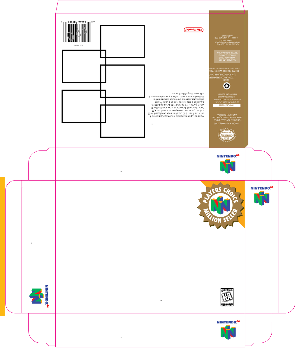 Full Quality SM64 Box Schematics(Some fonts may be different due to them not being installed on my PC) https://i.imgur.com/SvlnCI7.png 