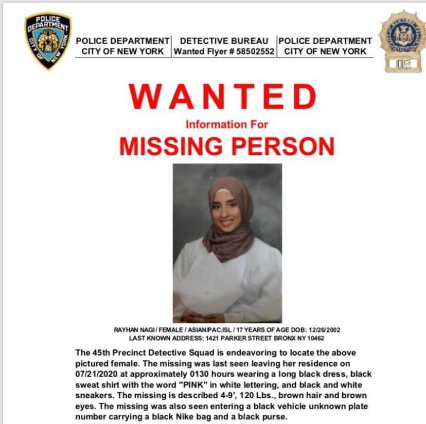 KLatif's tweet photo. 17 YR OLD SISTER FROM THE BRONX MISSING - PLEASE SHARE AND REPOST
This sister has been missing since July 21st.  Her last known address was in the Bronx.  If you or anyone you know has any information, please call it in and be sure to keep her and her loved ones in your prayers. https://t.co/xqParAaZu0