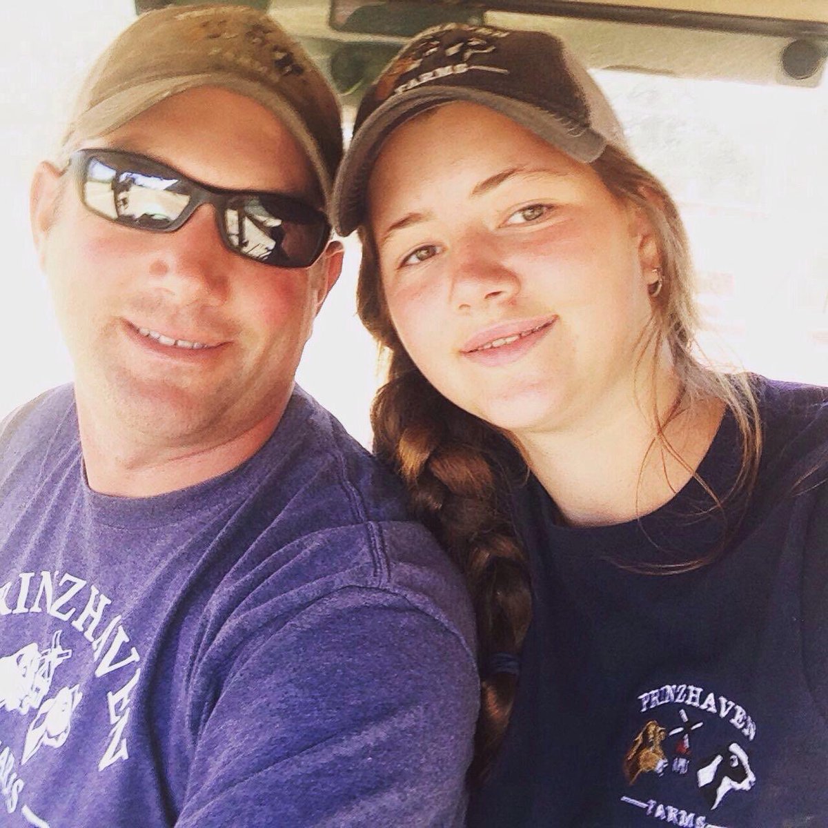 PrinzhavenFarms's tweet photo. Was proud to take my big girl baling straw today!! Once around the field and she was in the drivers seat!!  She was putting out a bale every 41 seconds!! Proud we have the ability to teach them and spend time with them!!#Blessed #Nothingshewonttryinfarming #beautifullikehermother https://t.co/OxSk5Aj15G