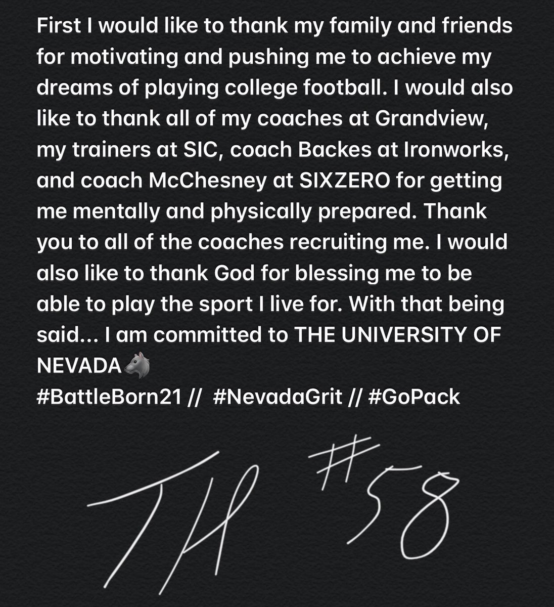 100% committed to the University of Nevada🐺 #BattleBorn21 #GoPack #NevadaGrit