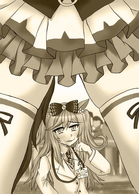 絵をセピア色にするとノスタルジックになるのtwitterイラスト検索結果