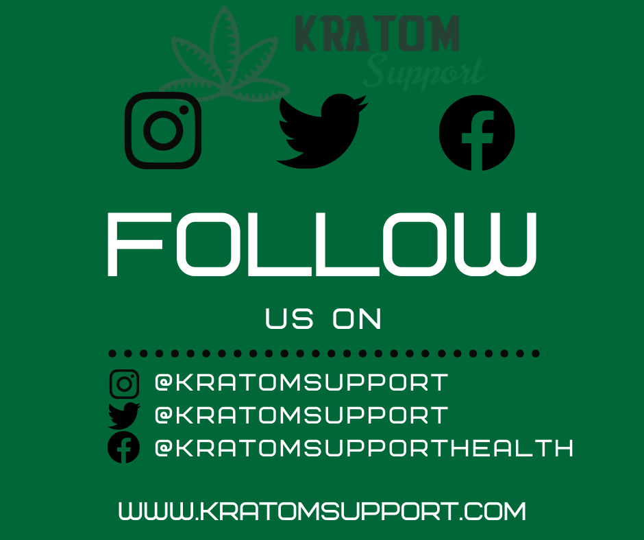 SupportKratom's tweet photo. FOLLOW US ON SOCIAL MEDIA!

#kratom #kratomsupport #supportkratom #kratomvendor #buykratom https://t.co/DfepnmUkf1