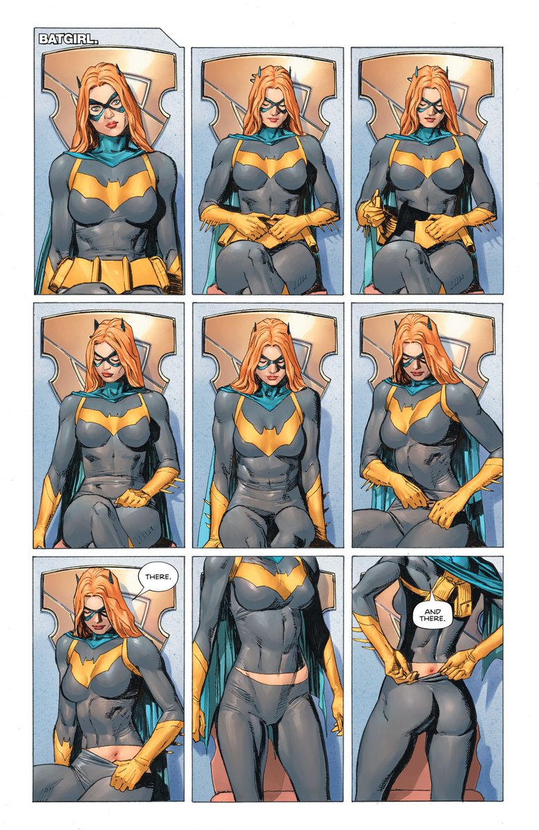 Batgirl.Where to even start with this? The sexualised art when a character is trying to speak about their trauma  reducing all of her trauma to just The Killing Joke and not even elaborating beyond the enter and exit would so we can have several close ups of skin tight suit 