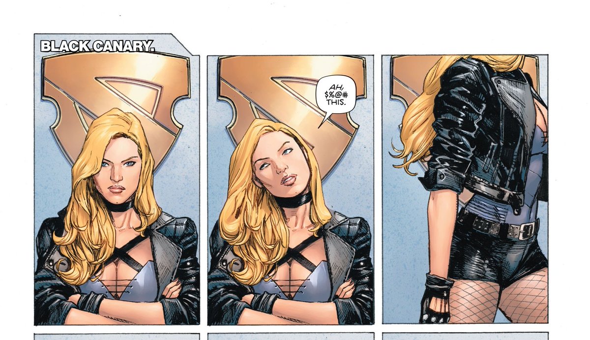 And here is just Black Canary's because i think we can all relate.End of thread.