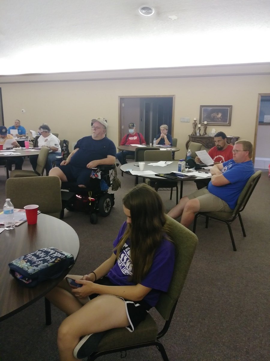 roysecitylegion's tweet photo. Today we hosted a joint training session that covered each of the 4 entities in the American Legion family. @AmericanLegion https://t.co/V56oAfC1Qb
