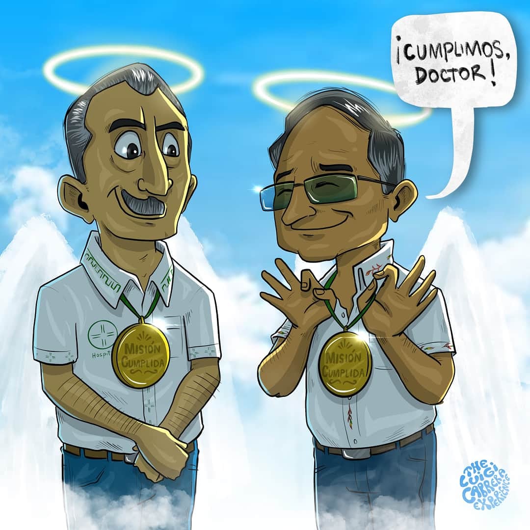 Luigi_Cabrera's tweet photo. ¡El reencuentro de dos héroes, allá en el cielo! 🙌🏼❤️

Hasta pronto Dr. Oscar Urenda y Dr. Roberto Tórrez, el pueblo los recordará siempre con gratitud y cariño por su incondicional entrega.

#OscarUrenda
#RobertoTorrez
#TheLuigiCabreraExperience https://t.co/RXkHg60gpx